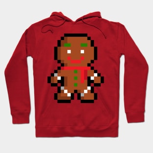 cute gingerbread pixel kids Hoodie